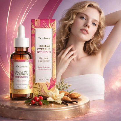 Aceite reductor del vello cyperus rotundus - CyperGlow