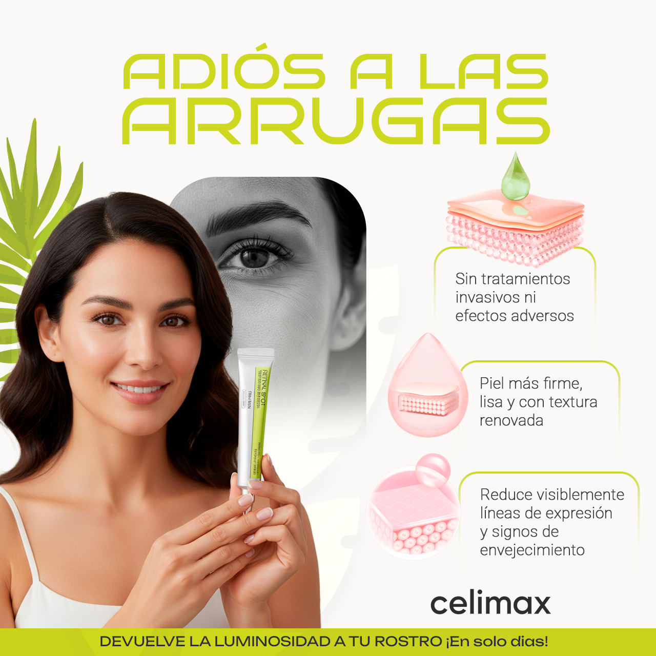 CELIMAX® - Adiós a ojeras y flacidez en días | ¡1 + 1 GRATIS!