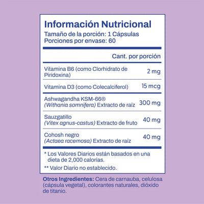 Capsulas para la menopausia | MENO