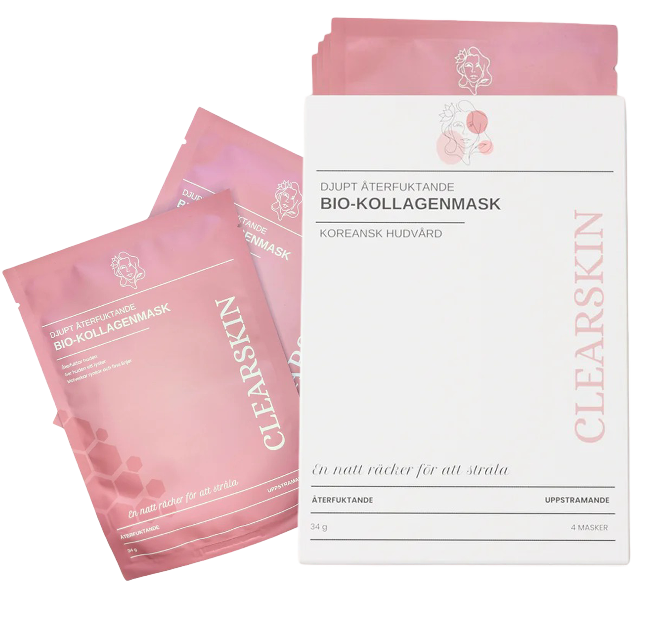 Mascarilla lepilon de bio-colágeno | ClearSkin®